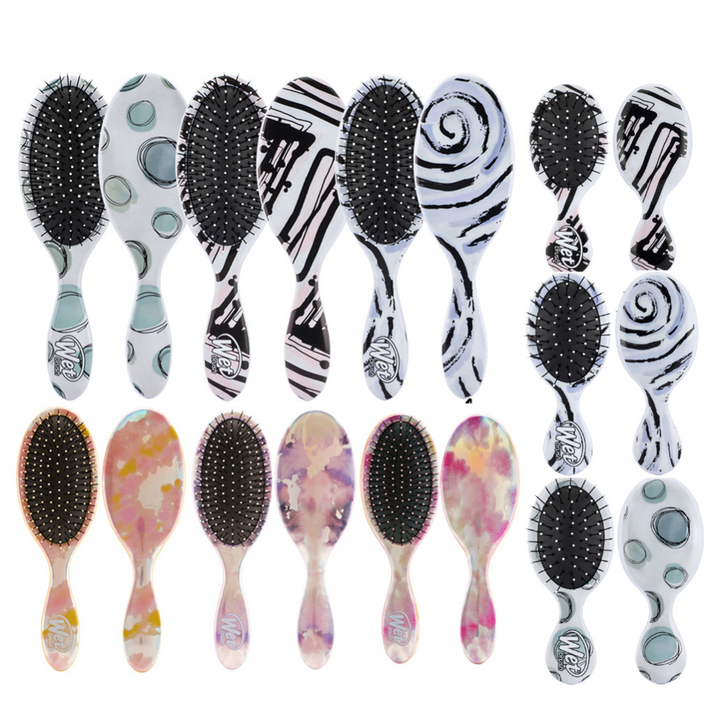 The Wet Brush Detangler Watercolor Tie Dye / Motif Series