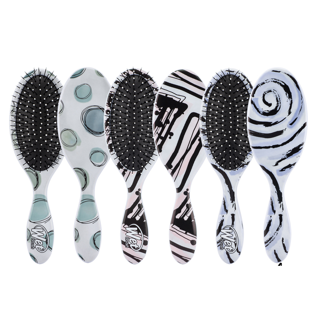 The Wet Brush Detangler Watercolor Tie Dye / Motif Series