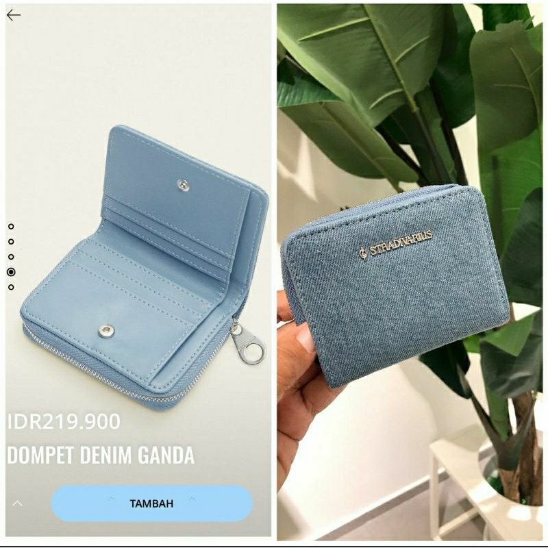 STRADIVARIUS DOMPET LIPAT/DOMPET KARTU/CARD WALLET