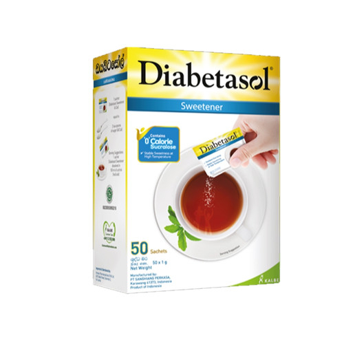 

DIABETASOL CALSWEET SWEETENER ISI 100 SACHET