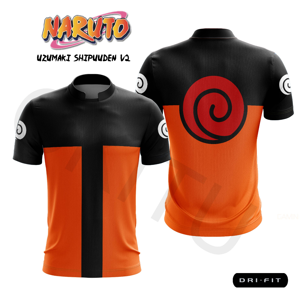 KAOS FULL PRINT ANIME COSPLAY NARUTO