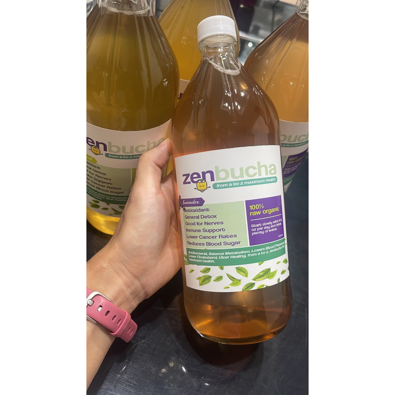 

Minuman Kesehatan Kombucha Lavender Fregmentasi Alami / Natural Healthy Drink / Sparkling Tea