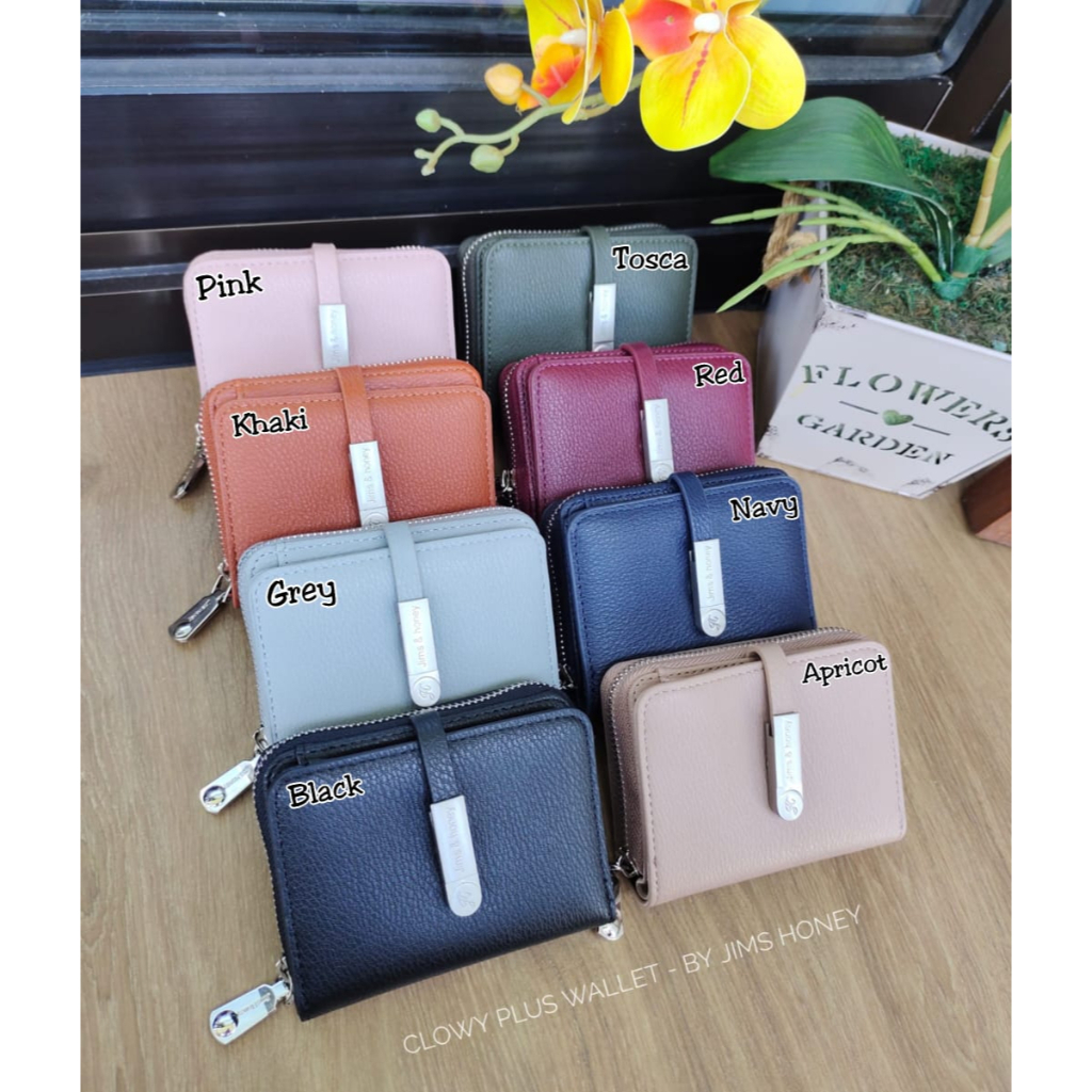 Clowy Wallet Plus Jims Honey Dompet Lipat Wanita