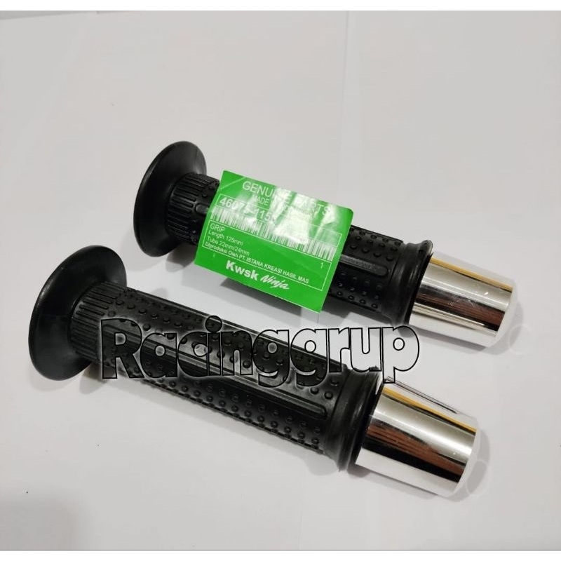 handgrip handspad Kawasaki ninja R,RR/harga promo/kanan kiri plus jalu chrom import