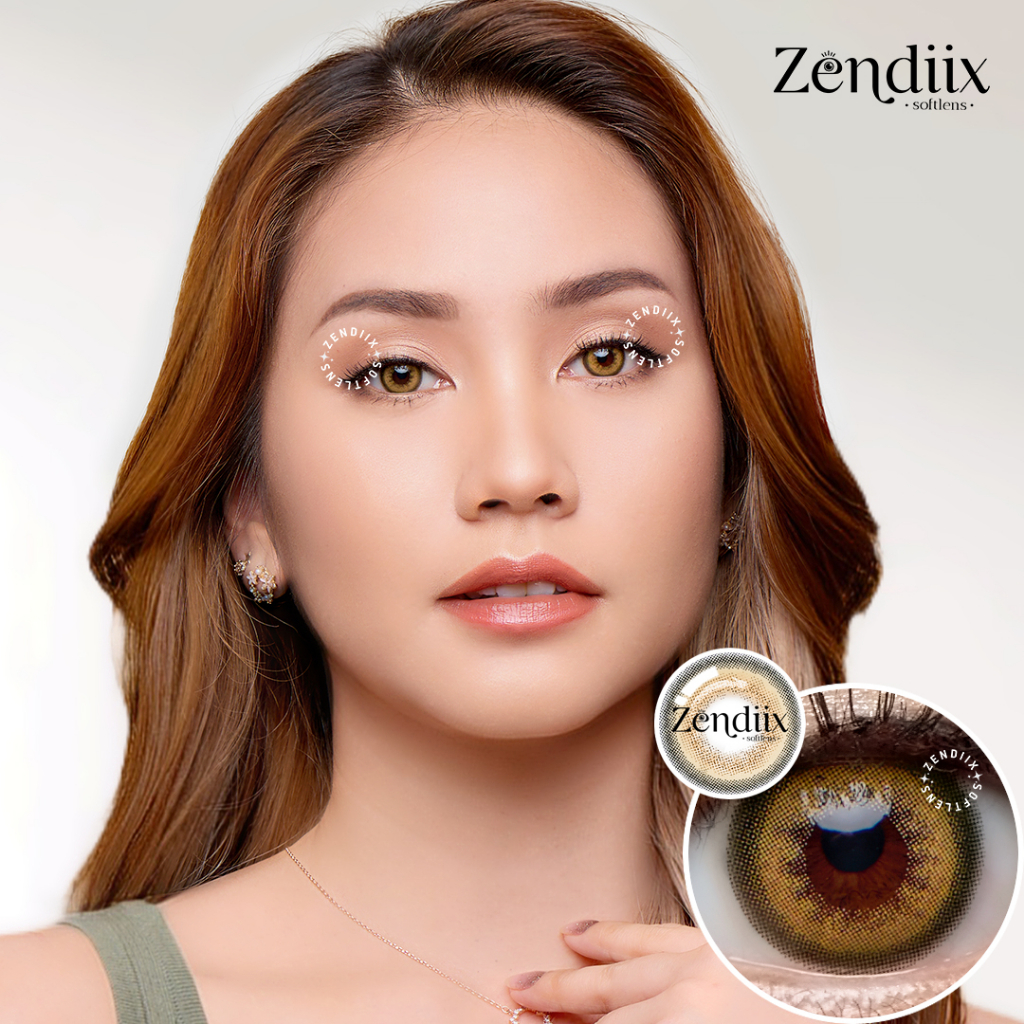 Softlens I-DOL MADE Warna SKIN BEIGE 14.5mm Normal Minus