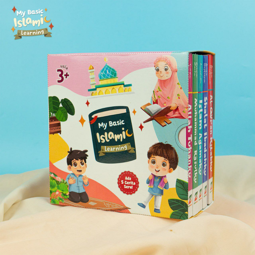 Bluescorner Books - ZIYADBOOKS - My Basic Islamic Learning - Buku Board book pengenalan islam untuk 