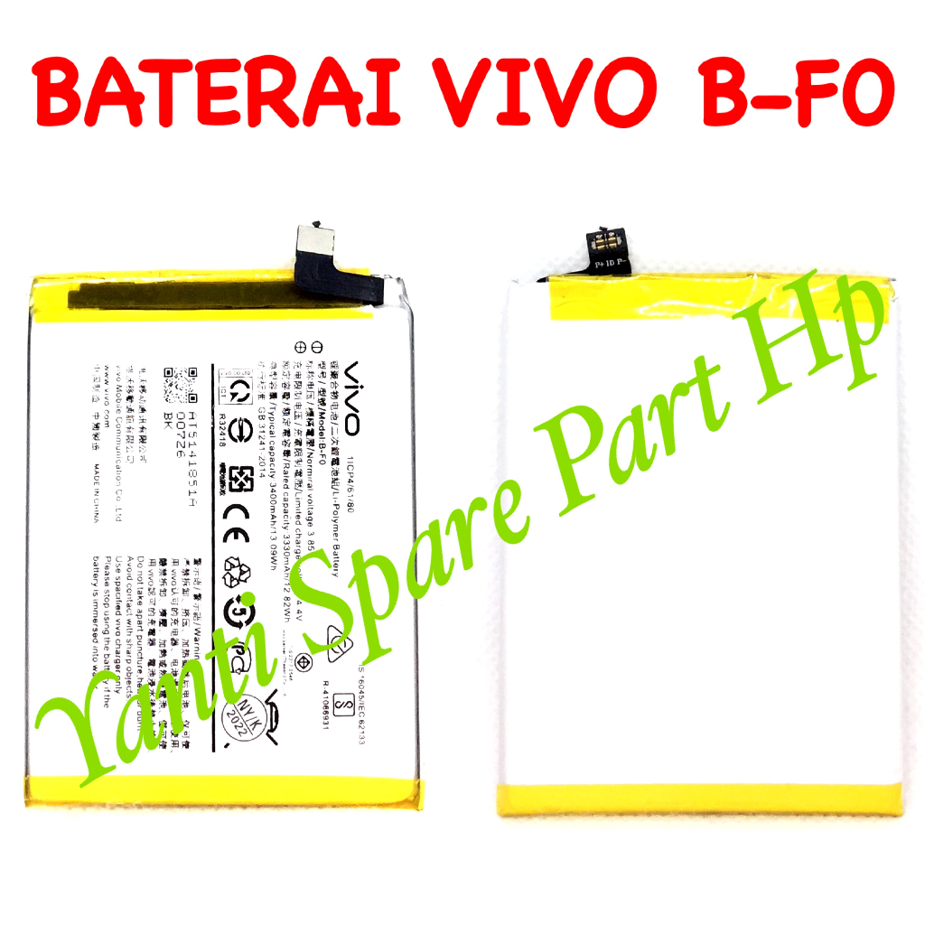 Baterai Vivo V11 PRO B-F0 BF0 Original New