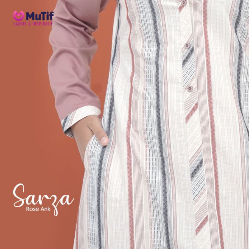 Gamis Mutif Sarza Rose Ank