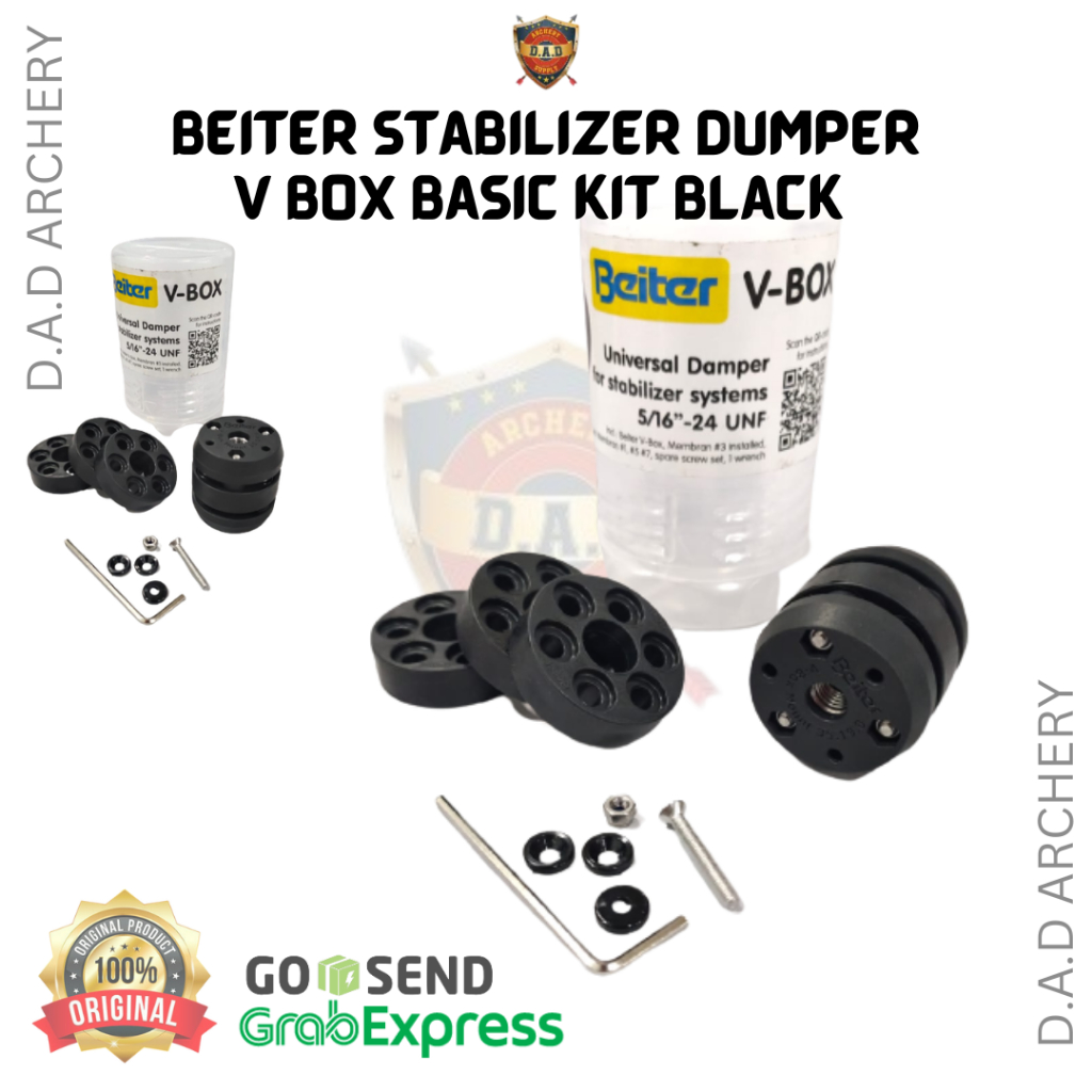 BEITER STABILIZER DUMPER V BOX BASIC KIT BLACK / PANAHAN