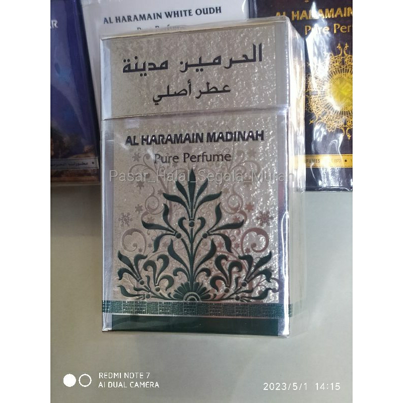 Parfum Al Haramain ORIGINAL SAUDI ARABIA (UAE) - Bibit Minyak Wangi Alharamain ( Alharamain Madinah 