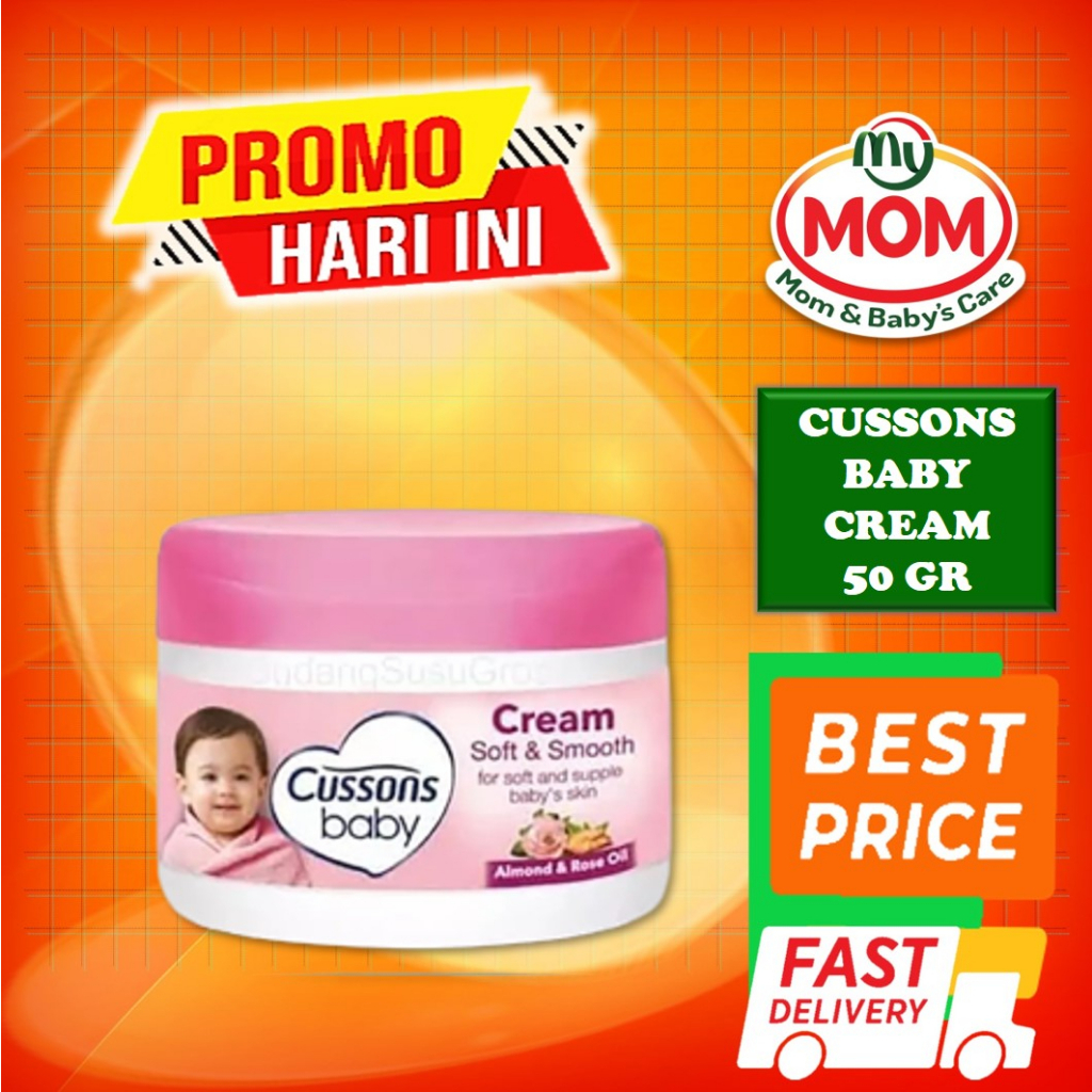 [BPOM] Cussons Baby Cream 50gr / Krim Bayi / MY MOM