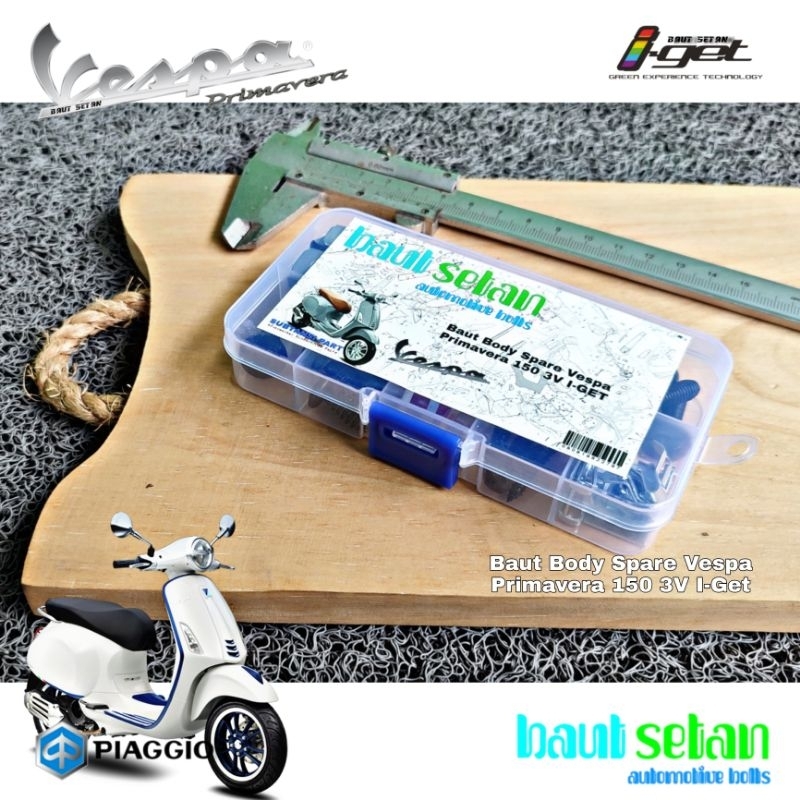 Baut Spare Vespa Matic Primavera 150 I-GET (Baut Cadangan Body)