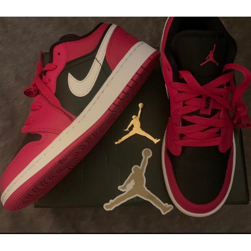 Nike air jordan low 1 red original 100%