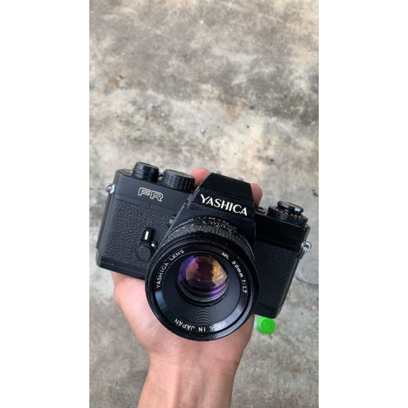 Kamera analog film SLR YASHICA FR Normal Jadul Vintage