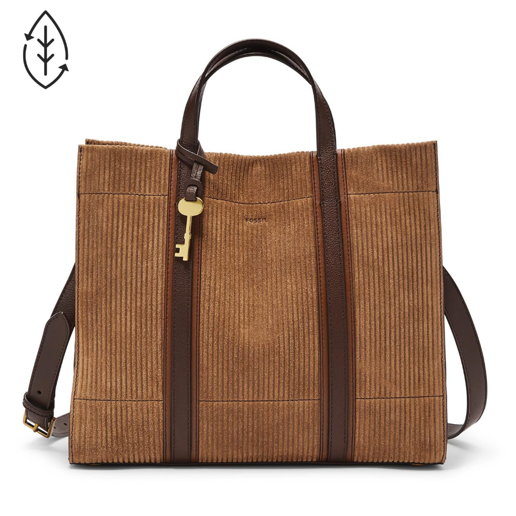 TAS FOSSIL CARMEN SHOPPER MULTI BROWN ZB1813249