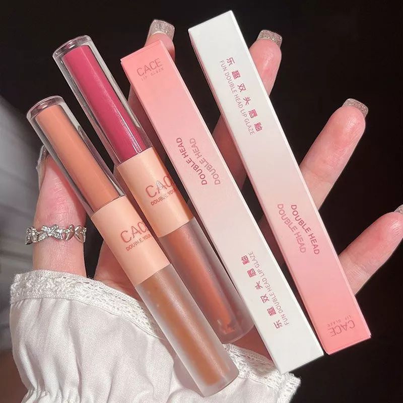 ♥️G.A.SHOP♥️ CACE LIPSTIK 2IN1 / LIPCREAM LIPGLOSS 2IN1