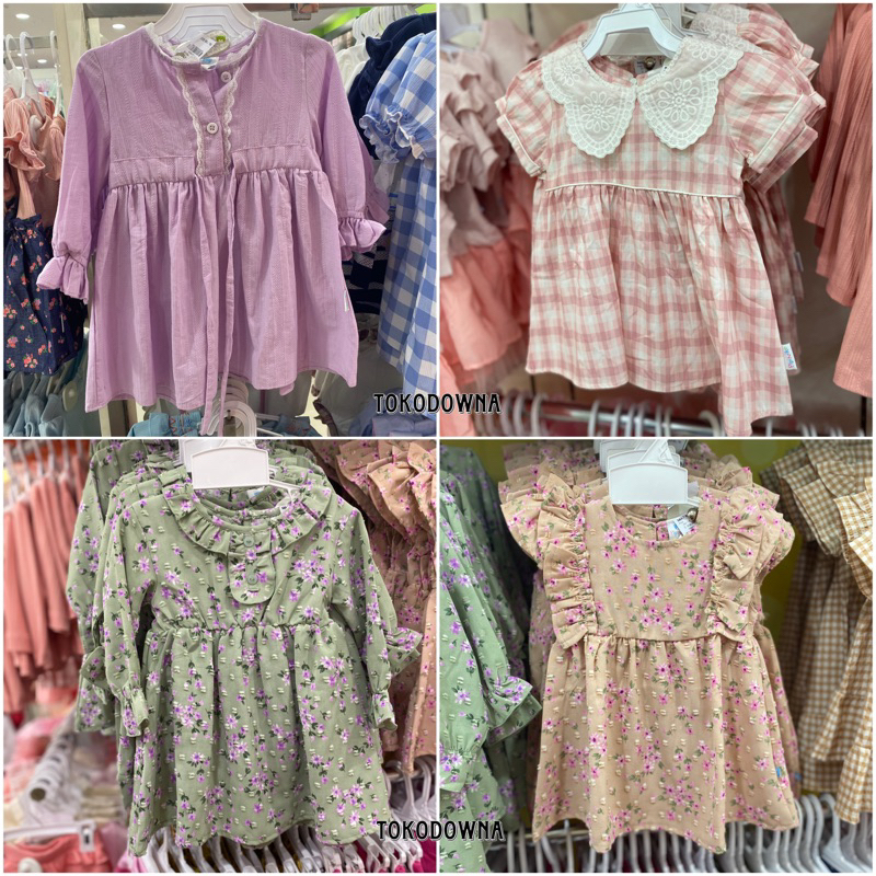 dress anak/balita perempuan (3bulan-3thn) PIPINIKO