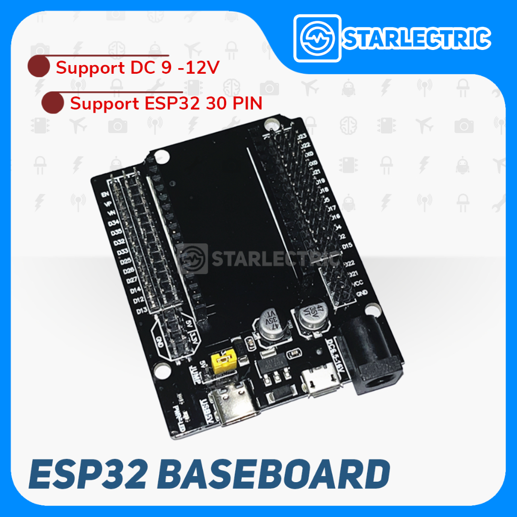 Base Board ESP32 30 PIN Baseboard IO Expansion Plate Shield Board DOIT ESP 32