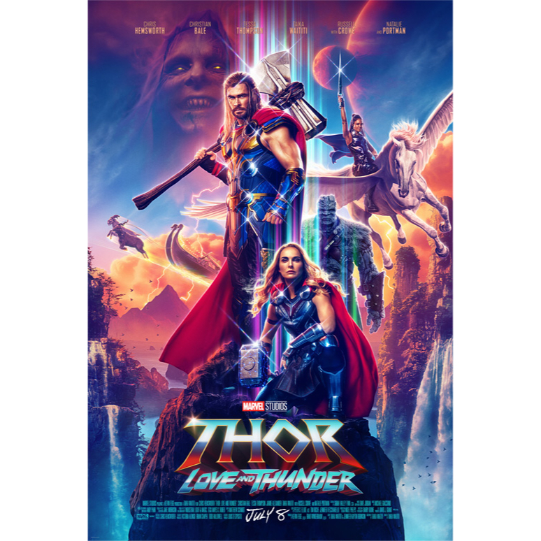 Kaset D V D Thor- Love and Thunder (2022)