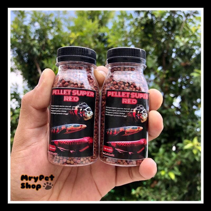 Pellet Super Red Pakan Cerah Ikan Predator