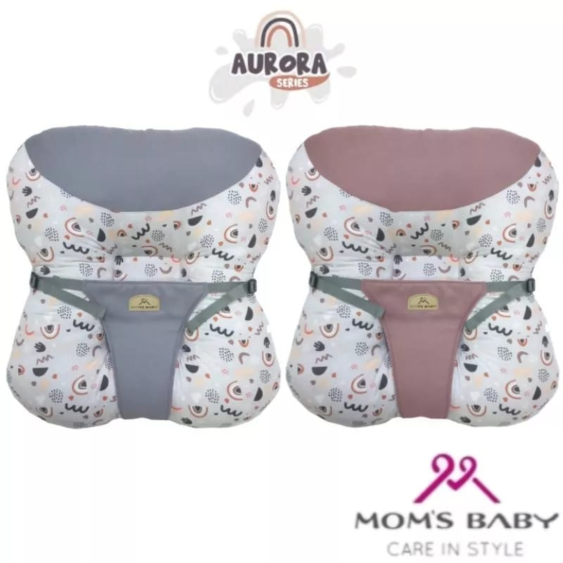 [2 kg] Mom's Baby Sofa Bayi Multifungsi (ada gasper ) + Bantal Lengan Peang Aurora Series - MBB 2009