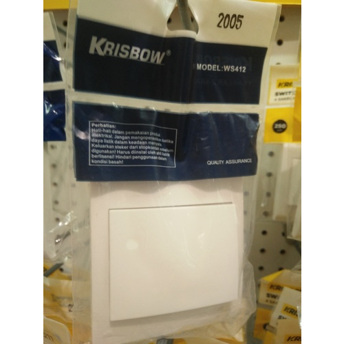 Krisbow 1Gang 2Way Switch [WS412]