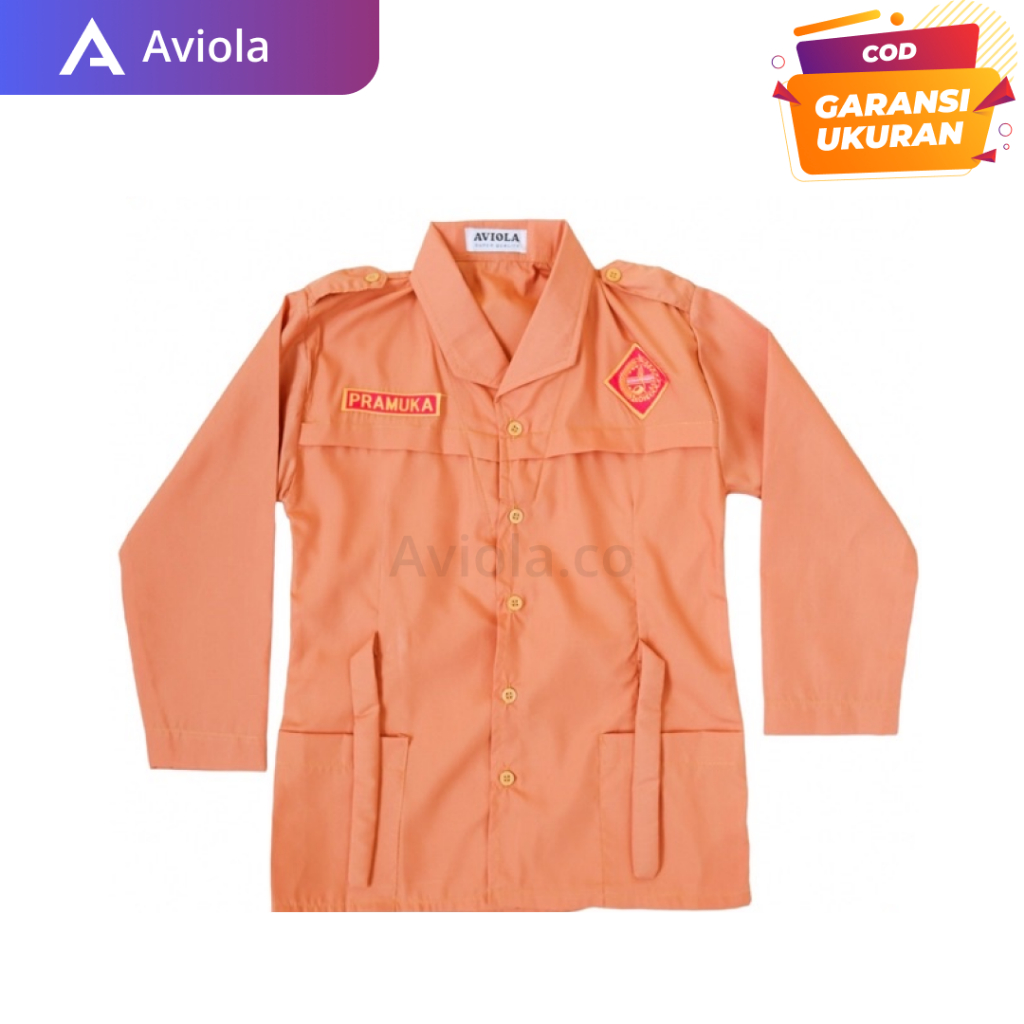 Baju pramuka SD panjang- Baju Pramuka SD untuk Wanita