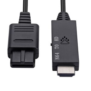 Kabel Adapter Converter Nintendo N64 SNES NGC SFC to HDMI - CK9 - Black