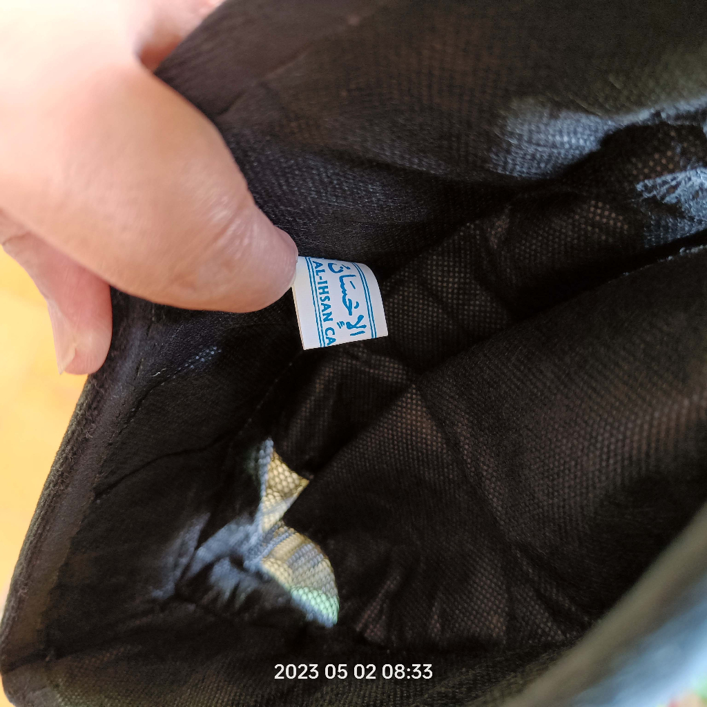 Peci Songkok Hitam Polos AC Anak/Dewasa Al Ihsan