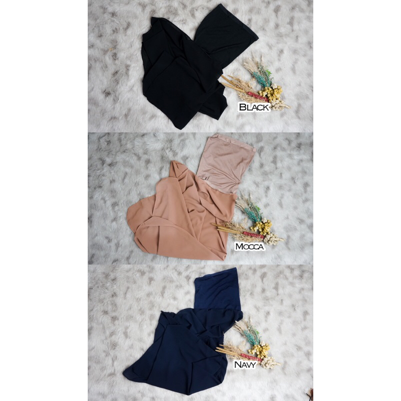 kerudung hijab pashmina inner | pashmina inner 2in 1 | kerudung jilbab pashmina