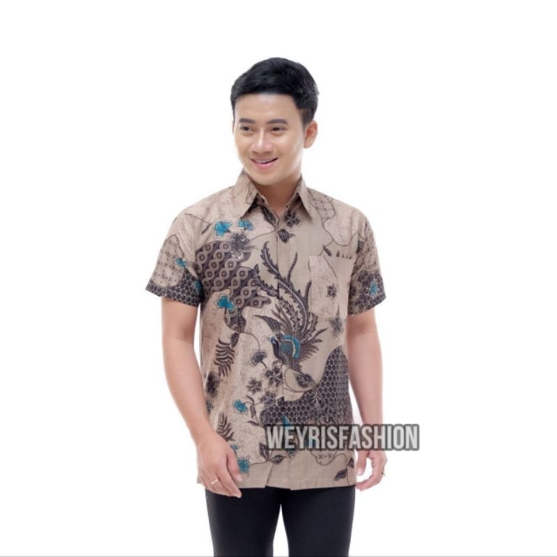 TERBARU Couple Sweet | Kids Batik Couple Baju Kemeja Hem Couple Ayah dan Anak Laki-laki Batik Motif Sekarjagad