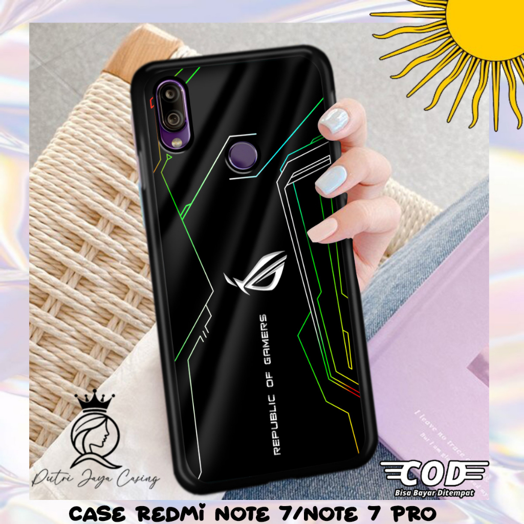 Case Hp REDMI NOTE 7 Motif GMBRROG Casing Hardcase Xiomi Softcase Estetik Premium Keren Aksesosris P