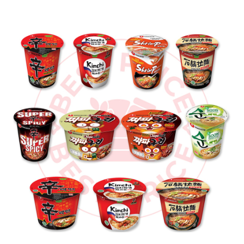 

PALING ENAK NONGSHIM - SEMUA VARIAN MIE KOREA CUP/BOWL (SHIN RAMYUN/ CHAPAGURI/ VEGE/ SHRIMP/ CLAYPOT/ KIMCHI)