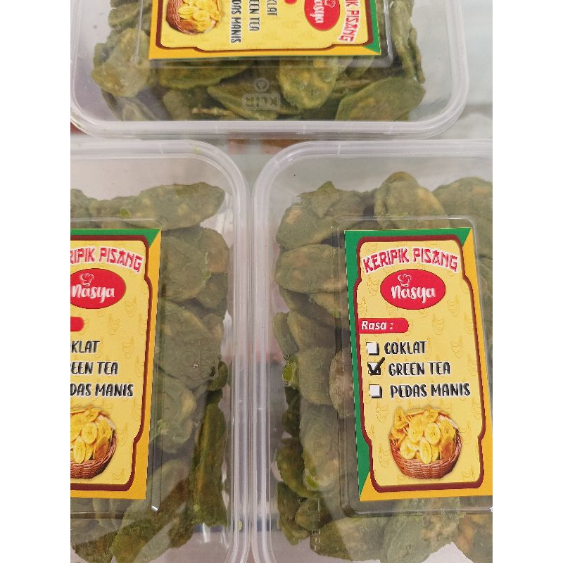 

Keripik Pisang Greentea