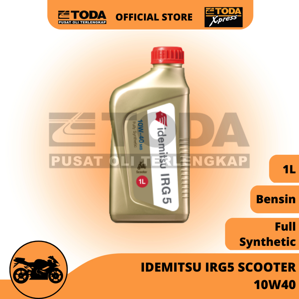 Oli Idemitsu Matic - Idemitsu Matic IRG 5 Scooter 10W40 1L Original - Oli Motor