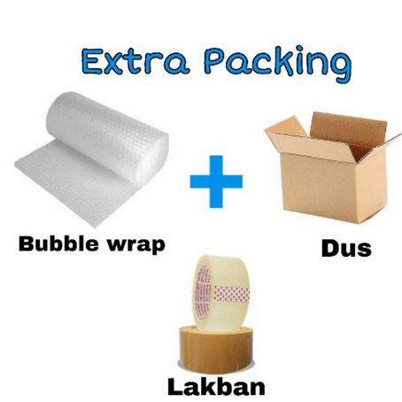 

Bublewarp Extra Packing Plastik Packing +Dus Kardus Gerdus Tambahan Untuk Pengaman Barang Paket Anda