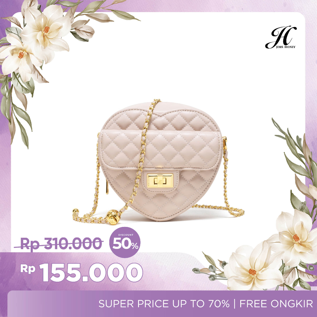 JIMS HONEY TAS WANITA SELEMPANG LOVELY BAG (FREE EXCLUSIVE BOX)