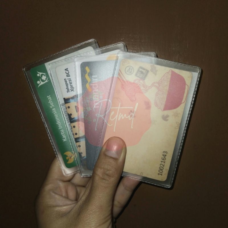 

Plastik Kartu KTP SIM ATM Sampul Plastik