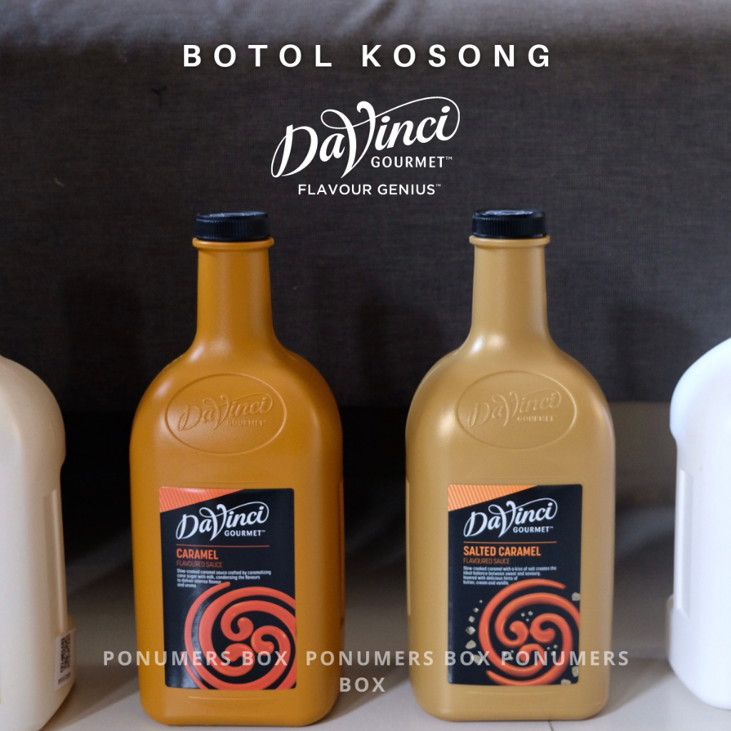 

BOTOL PLASTIK KOSONG DAVINCI SAUCE 2L, 1 BOX ISI 3, atau bisa order satuan