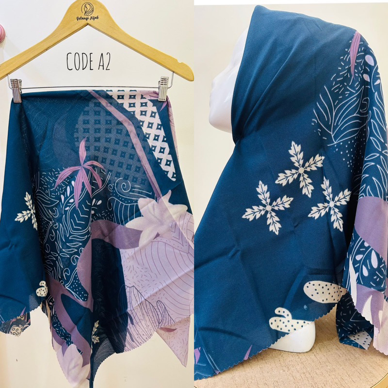 JILBAB SEGI EMPAT JASMINE  CODE A2 TERBARU NEW
