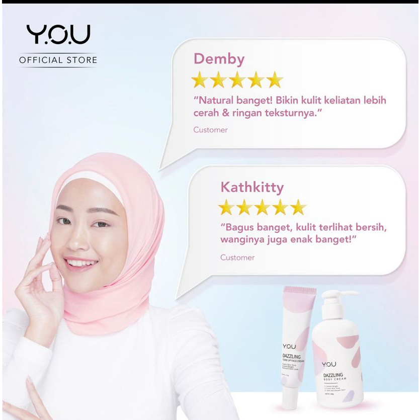 YOU Dazzling Tone Up Face Cream
