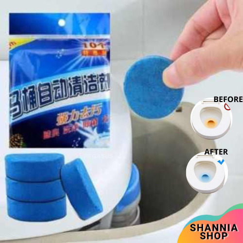 C096 Tablet Biru Pembersih Penyegar Kloset Toilet / SiBiru Pembersih Anti Bakteri