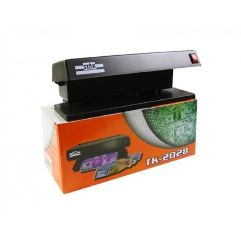 ALAT PEDETEKSI UANG PALSU COUNTERFEIT MONEY DETECTOR TK-2028 STAR