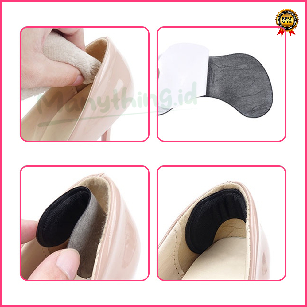 Insole Sepatu Sticker Bantalan Pelindung Tumit Pad Heel Stickers SEPASANG 2 PCS