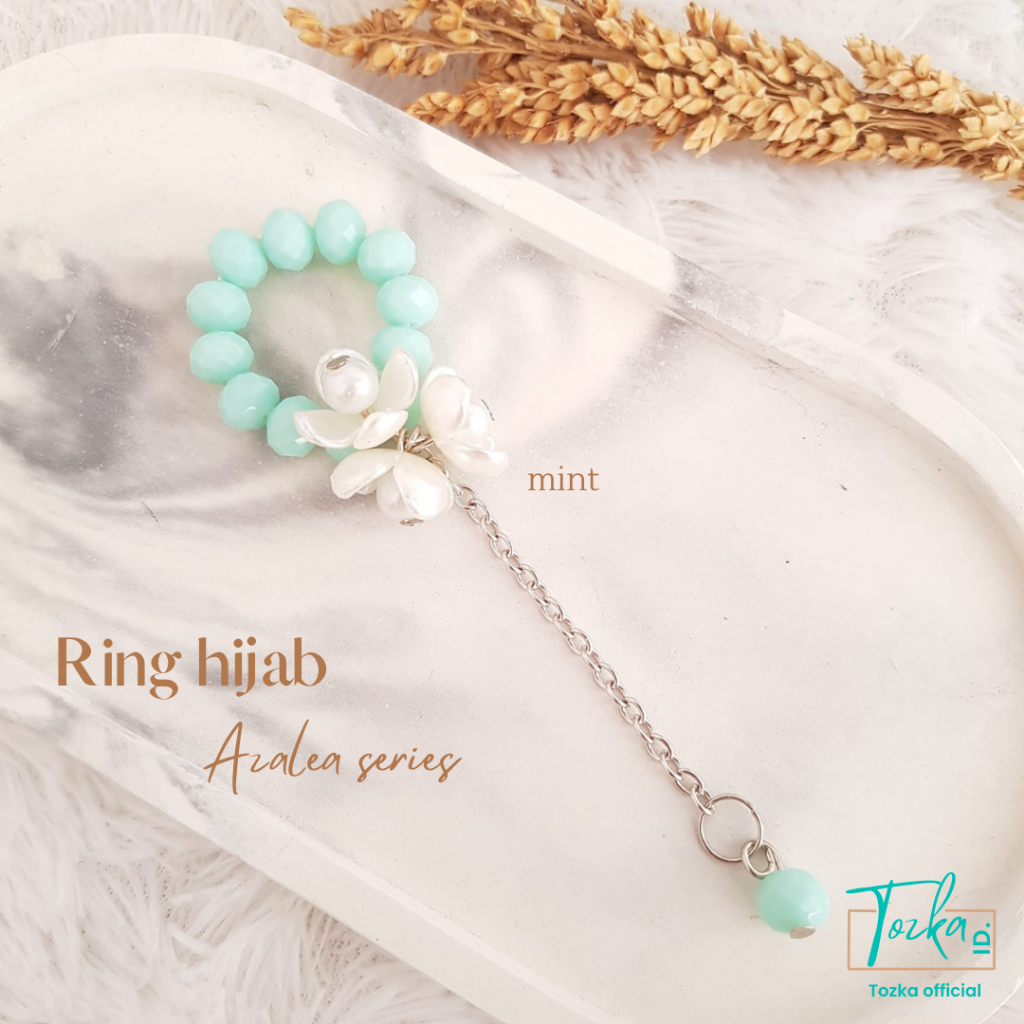 TOZKA I Ring hijab azalea series I Cincin hijab