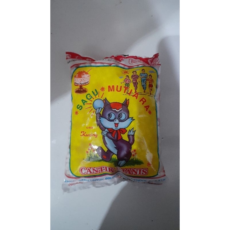 

SAGU MUTIARA CAP KUCING 100GRAM