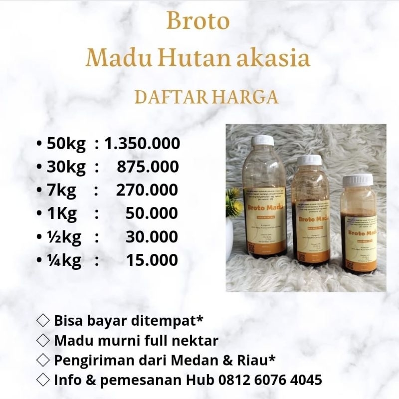 Madu Hutan Akasia 250 gram