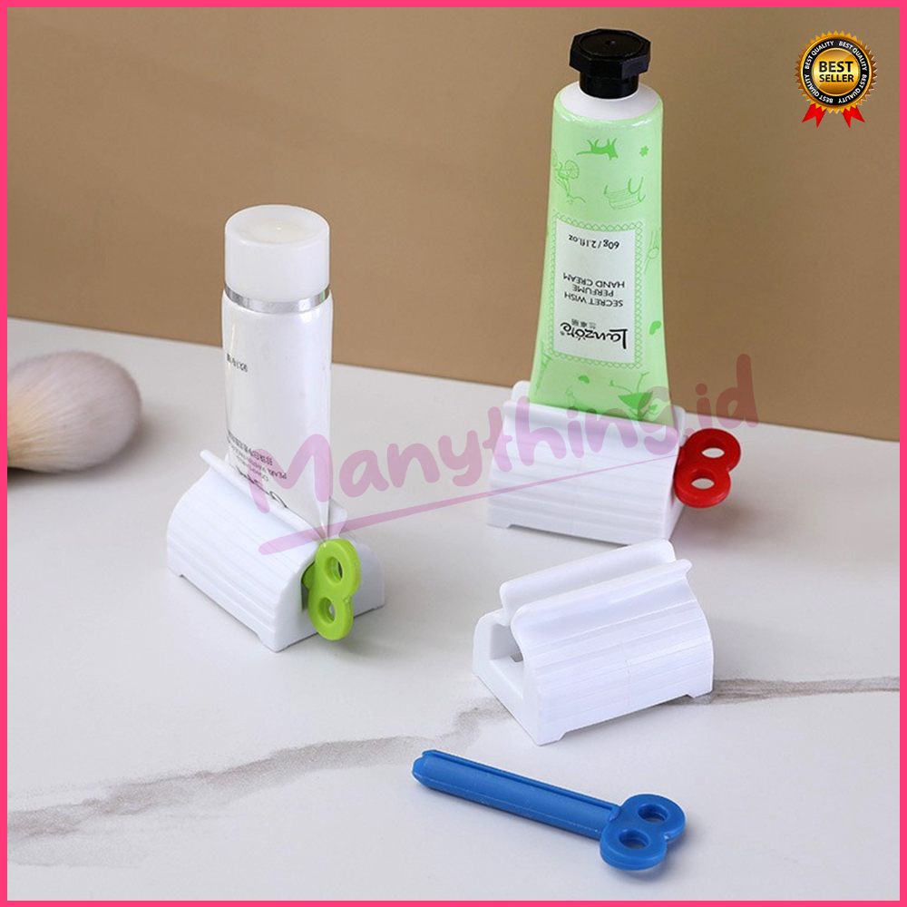 (MANYTHING) Dispenser Odol / Tooth Paste Holder / Penjepit Pasta Gigi Model Putar