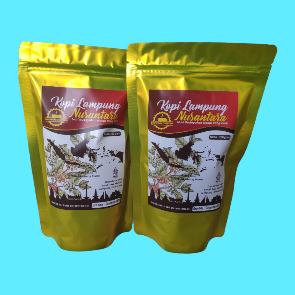 KOPI BUBUK LAMPUNG NUSANTARA GOLD SERIES (LIMITED EDITION)