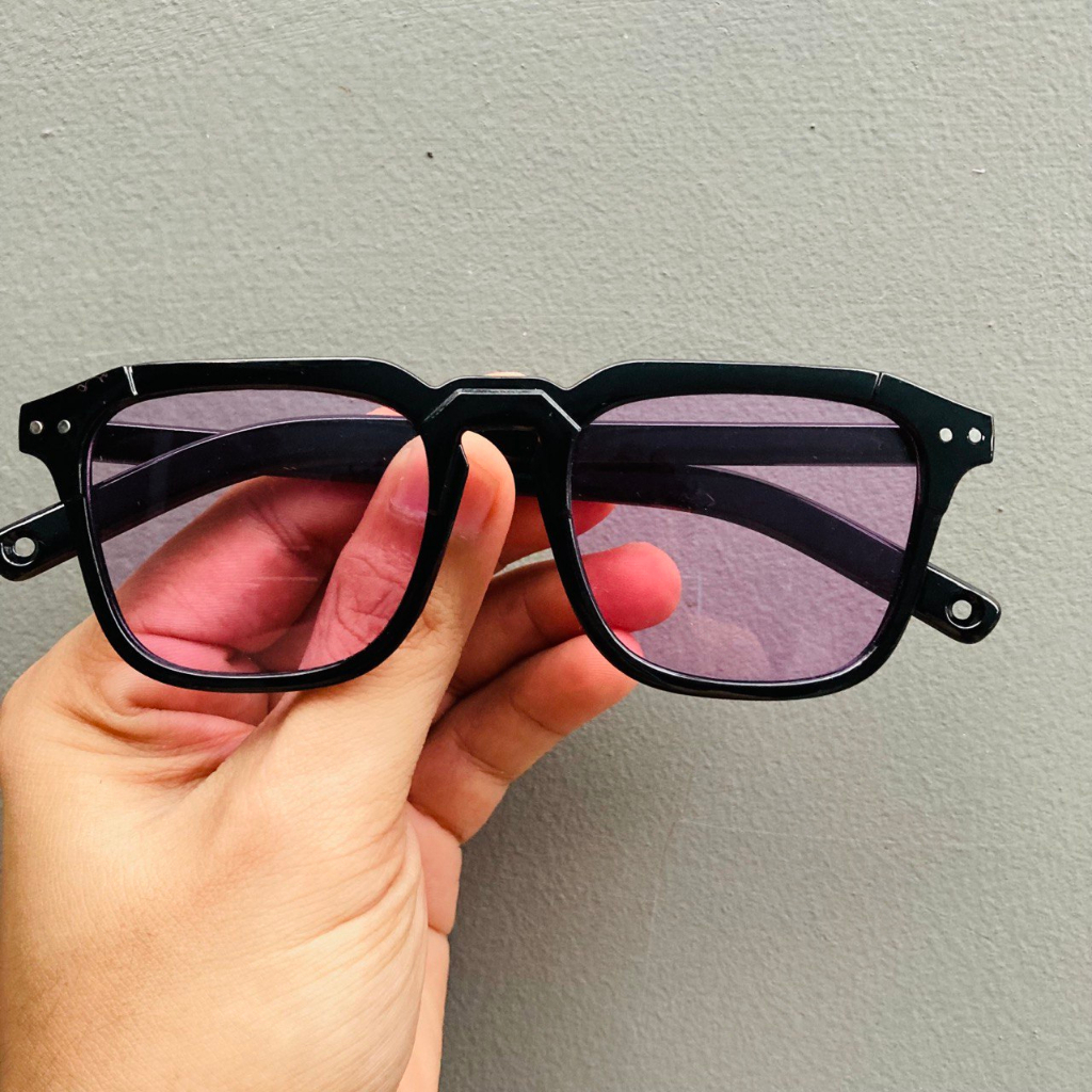 HARUKI SUNGLASSES - BLACK PURPLE